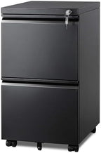 DEVAISE 2 Drawer Metal File Cabinet, Fully Assembled Filing Cabinet by DEVAISE