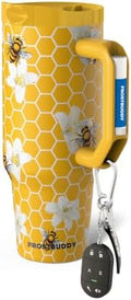 Frost Buddy Thicc Buddy 40oz Tumbler - Insulated Stainless Steel (Bee Kind) by FrostBuddy