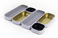 Three by Three Seattle Metal Drawer Organizer Tray Set, 6-Pc, 1" (Gold) by ThreebyThreeSeattle