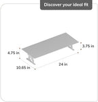 Anji Mountain Monitor Stand - Desktop Organizer & Laptop Riser, Ergonomic Monitor Riser, Space-Saving Monitor Stand for Desk, Durable Construction, Easy Assembly, Ideal for Home & Office - Image 5