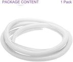 DMiotech 20ft Wire Loom Split Tubing 1 1/4 Inch(31.8mm) ID White - Image 5