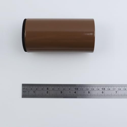 Round Steel Riser, 4.1-4.8 Inch Height, Fits 2.25 Inch Leg, 4Pcs Brown - Image 6