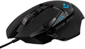 Logitech G502 Hero High Performance Wired Gaming Mouse, Hero 25K Sensor, 25,600 DPI, RGB, Adjustable Weights, 11 Buttons, On-Board Memory, PC/Mac, Pack of 4 by LogitechG