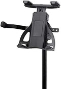 K&M - Konig & Meyer 19742.500.55 - Tablet Holder for Microphone Stand - Switch from Landscape to Portrait - Professional Grade for all Musicians - Studio or Remote Home Use - German Made - Black by K%C3%B6nigMeyer