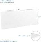 VIVO White 60 x 24 inch Solid Table Top, DESK-TOP60W - Image 3