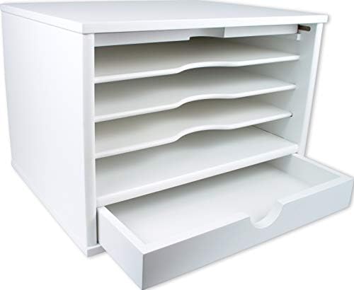Victor W4720 Pure White Desktop Organizer - Image 4