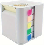 Post It Note Holder 5-in-1 Desktop Note Holder with Pop-Up Sticky Dispenser & Magnetic Paperclip Case - Image 6