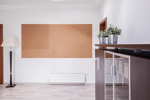 Manton Cork 12" x 36" x 1/4" Thick Cork Sheets (4-Pack), 100% Natural and Sustainable Cork Bulletin Boards. Perfect for Home, School, and Office - Image 2