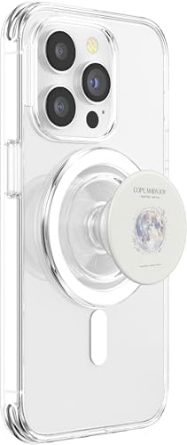 Copy Moon Joy Celestial Aesthetic Full Moon Botanical 3 PopSockets PopGrip for MagSafe - Image 4