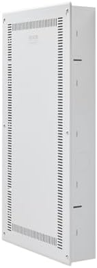 VEVOR Structured Media Enclosure, 28-Inch, Recessed in-Wall Media Box with Cover, Wall-Mount Cable Management Box Kit, Structured Wiring Multi-Media Cabinet, Cold-Rolled Steel, for TV Home Theater by VEVOR