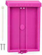 SOURCE ONE Outdoor Real Estate Style Brochure Holder Color Variety White, Black, Red , Pink & Blue Available - Image 2