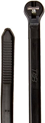 Thomas and Betts TR TY25MX Cable TIE 50LB 7" UV BLK (Pack of 1000) by Thomas+%26+Betts