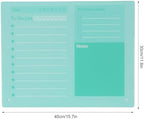 Yosoo Dry Erase Planner Board, Daily Planner Dry Erase Board, Desktop Calendar, to Do List, Schedule with Stand for Office Home School (40 * 30cm) - Image 2