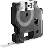 DYMO Rhino Industrial Heat-Shrink Labels 3/8" Tube Black Print on White - Image 3
