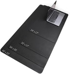 Vine Creations Leather Desk Mat Large 36" x 20", Desk Protector Mat, PU Leather Desk Pad, Non-Slip Large Mouse Pad, Desk Blotter, Desk Pads on Top of Desks, Home Office Desk Matt for Desktop (Black) - Image 3