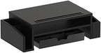 Simple Houseware Desk Monitor Stand Riser w/ Adjustable Tray, Black - Image 6