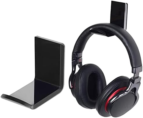 Headphone Stand/Headset Holder Headphone Stand, Earphone Clamp Sticky Headset Hanger - Adhesive Headphone Holder Hook Mount, Headset Stand Holder Clip Under Desk PC Gaming Headset Stand ( Color - Image 5