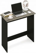 Furinno Simplistic Small Desk, 31.3" Wide Gaming Desk, Rectangular Computer Desk with Rounded Edges, Office Desk for Home Office, Bedroom, Study Room, Dorm, French Oak by Furinno-FitsYourSpaceFitsYourBudget