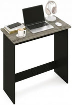 Furinno Simplistic Small Desk, 31.3" Wide Gaming Desk, Rectangular Computer Desk with Rounded Edges, Office Desk for Home Office, Bedroom, Study Room, Dorm, French Oak by Furinno-FitsYourSpaceFitsYourBudget