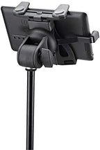 K&M - Konig & Meyer 19742.500.55 - Tablet Holder for Microphone Stand - Switch from Landscape to Portrait - Professional Grade for all Musicians - Studio or Remote Home Use - German Made - Black - Image 4