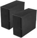 Lineco Archival Document Storage Box, Black, 15.5" x 10.5" x 5" by Lineco