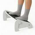 Under Desk Foot Rest, Adjustable Bamboo Ergonomic Footrest, 4 Heights by FILWH