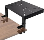 Desk Extender 15 in Clamp on Desk Shelf for Metal Organizer by BLUELF