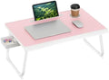 SONGMICS Foldable Lap Desk, Portable Bed Desk Table Tray w/Cup Holder Tray by SONGMICS