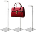 Handbag Display Stand - Set of 3 Purse Display Stand Stainless Steel Jewelry Organizer Stand Table Hanging Hook Stands Adjustable Height for Home Store Boutique Counter by MCKECHSIONDISPLAYWORLDWIDE