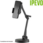 IPEVO Uplift Multi-Angle Arm for Smartphones, Multi-Jointed Phone Holder for Visual Communication and Presentations, Small Footprint Smartphone Stand for Remote Work and Distance Learning. - Image 2