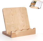 Small Wooden Cookbook Stand Keeps the Recipes Open and Frees Your Hands by Unknown