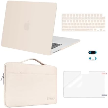 MOSISO Compatible with MacBook Air 15 inch Case M5 2026 M4 M3 M2 2025-2023 by MOSISO