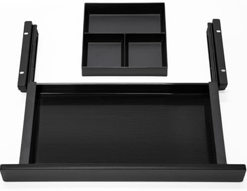 Under Desk Drawer, Hidden Slide-Out Storage Organizer for Home Office Desk by DERSITE