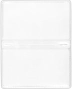 StoreSMART - White Folding Business Card Holders - 100 Pack - Polypropylene Plastic (RPP2915W-100) - Image 2