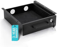 Under Desk Drawer Slide-Out – Lockable Metal Storage Drawer with Cable Management for Office & Home (Single, Non-Bracketed) by COREMINDED