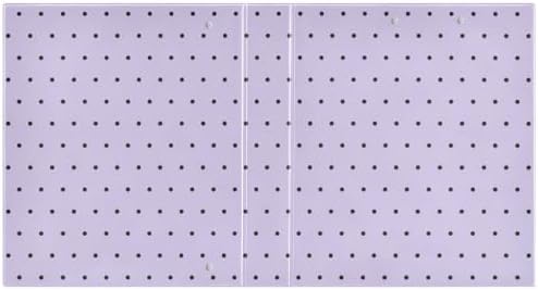 Standard View 3 Ring Binder, Lavender Black Polka Dot Durable Flexible Portable Waterproof Hardcover 1.5 Inch D Rings 500-Sheet Capacity Organizer 2PC - Image 3