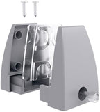 Desktop Acrylic Privacy Screens | 12" High | Clear or Frosted - Image 4