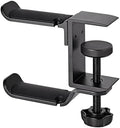 Under‑Desk Dual Gaming Headset Hanger,Rotatable Clamp Hook by Unknown
