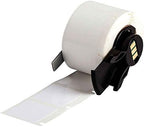 Brady PTL-19-423 TLS 2200 and TLS PC Link 1" Height, 1" Width, B-423 Polyester, White Color BradyBondz Label (250 Per Roll) by BradyCorp