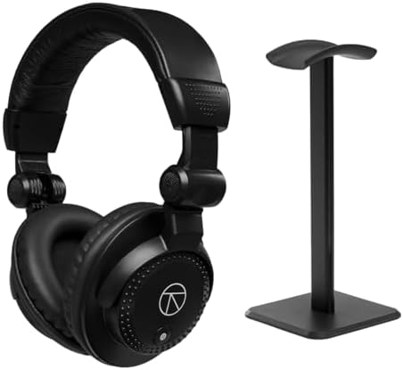 Turnstile Audio Turnstile TAPH100 Closed-Back Studio Monitor Headphones with Desktop Headphone Stand - Image 4