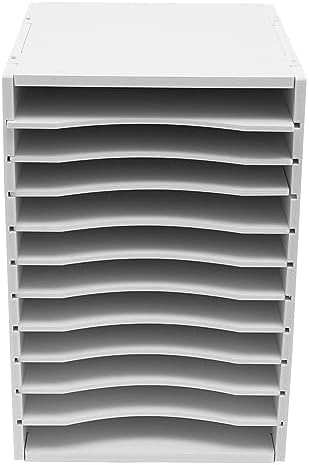 Desktop Organizer, Vertical Desktop Sorter, Literature Organizer Sorter by Upyouths