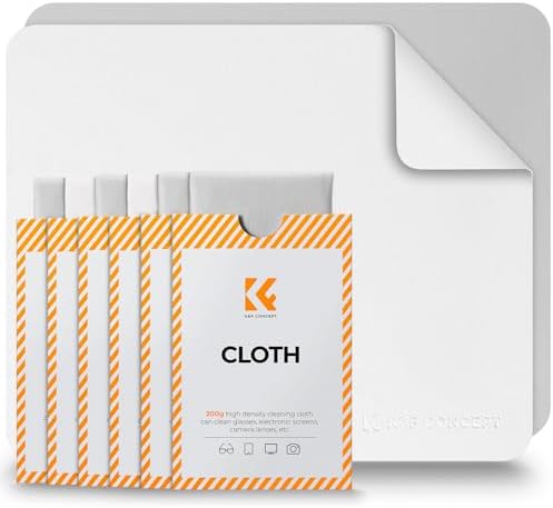 K&F CONCEPT Microfiber Lens Cleaning ClothX30,Glasses Cleaning,High Density by KFCONCEPT