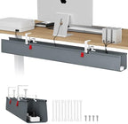 Univivi No Drill Under Desk Cable Management Tray, 48 inch Cable Management by Univivi