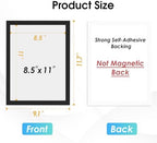 MaxGear Magnetic Sign Holder 8.5 x 11, Magnetic Paper Holder, 24 Pack - Image 6
