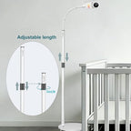 Baby Monitor Floor Stand Mount Compatible for Nanit Pro (with Flex Stand),Vtech HQ Max/VM901/VM924/VM919/RM7764,Momcozy,Babysense(MaxView),HelloBaby,Heavy-Duty Stand - Image 5