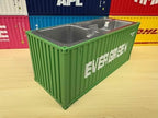 Desk Organizer, Pen Pencil Holder, Business Name Cards Holder, Shipping Container Model Storage Box, Secret Storage Box with Multiple Compartments Office Supplies Multi-function (EVERGREEN) - Image 6