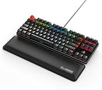 Glorious Gaming Wrist Pad/Rest - Slim TENKEYLESS - Black - Mechanical Keyboards,Stitched Edges,Ergonomic | 14x4 inches | 0.7in/17mm Thick (GSW-87) Slim TENKEYLESS (Black) - Image 5