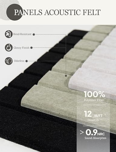 Felt Bulletin Board Tiles 48" x 36", Large Pin Board Wall Organizer Alternative, Self Adhesive Felt Wall Panels with 50 Push Pins & Storage Pouch for Office, Bedroom and Study Room, Oatmeal - Image 4