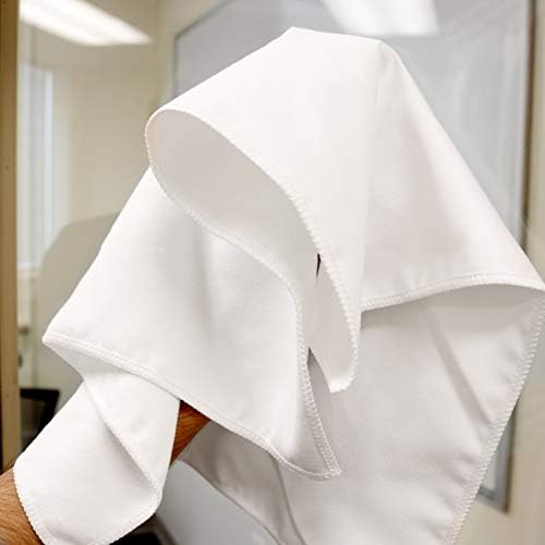 Arkwright Microfiber Suede Glass Cloths - (Case of 216) Absorbent Dish Drying Cloth, Bulk Cleaning Towel Set Perfect for Home, Kitchen, Gym, Cars, and Glass, 16 x 16 in, White - Image 4