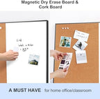 ARCOBIS Cork Board White Board Combo - Image 2